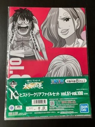 Others - 一番賞K賞 One Piece 海賊王 WT100 紀念尾田榮一郎原創插畫 大海賊百景 A4文件夾 週邊文具 No.4 Vol.85-86 [平行進口]