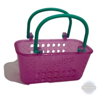 [B4] USED TOYS Shopkins Shopping Purple Cart Basket From Season 3