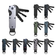 Key Holder, with Screwdriver Minimalist Key Organizer, Innovative Holds 2-6 Keys Metal Keys Fob for 