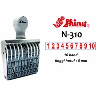 Shiny Stamp N-310 N310 (10 digit number)