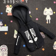 [Just Clothes, Dolls Not Included] azone/ob22/ob24 Skull Clothes Suit (Jacket+Pants)