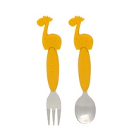 Bộ Thìa Nĩa Ăn Dặm Marcus & Marcus Cho Bé Từ 3 Tuổi