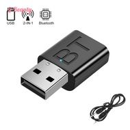 Usb Bluetooth-compatible 5.0 Transmitter Receiver Adapter Stereo Rca Usb 3.5mm Aux Hifi Audio For Tv Pc Headphones
