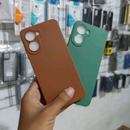 Softcase Silicone Realme C33 Case Macaron Realme C33