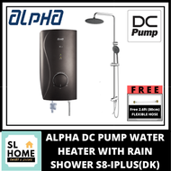 ALPHA S8-IPLUS INSTANT WATER HEATER(DC PUMP) WITH RAIN SHOWER