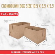Cromboloni BOX/TOAST BOX/CROMBOLONI Container SIZE 10.5 x 5.5 x 5.5