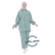 AKULA Jas Hujan Raincoat Pria Wanita Terbaik Anti Rembes