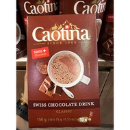 HOT CHOCOLATE CAOTINA SWISS CHOCOLATE DRINK POWDER