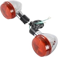 Wivplex Front Rear Turning Indicator Lights 11V Motorcycle Lamp Turn Signals Blinker Light E13, for
