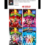 [USB] Power Rangers Series Complete 29 Seasons Collection English Audio Bluray NON DVD MOVIE SERIES 