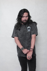 Kaos Dakwah Biker Washing Oversize BROTHREHOOD OF MUSLIM