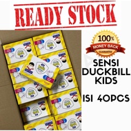 SENSI KIDS DUCKBILL ISI 40 MASKER SENSI DUCKBILL ANAK ORI SENSI