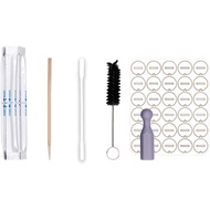 DIY Cleaning Tool Kit for IQOS,Including Pointed Cotton Swab, Cotton Sticks, Oil Absorption Pads, Br