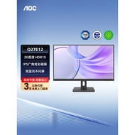 AOC 27-Inch IPS Desktop Computer Office Display 100HZ HD 2K Gaming Screen Q27E3S2