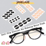 JANELAXE932JN 4 Pairs 1.5mm EVA Nose Pads  Skin Color/Black Soft Foam Non-slip