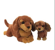 [預訂］日本品牌Sunlemon Animal Friends on the Knee 系列臘腸狗深啡色