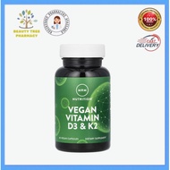 MRM Nuturition Vegan Vitamin D3 & K2 60 Vegan Capsules