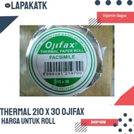 (Ready) Kertas Fax Fy Fax 210 X 30 / 216 X 30 -