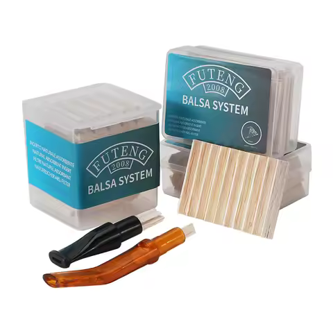 High Quality 6mm 9mm Balsa Wood Smoke Filter for Tobacco Pipe Smoking Accessories