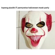 IT plastic mask pennywise halloween mask party