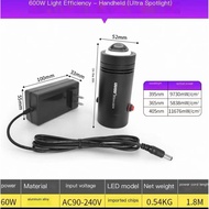 Handheld 60W Ultra Spotlight air-cooled UV curing lamp 365nm/395nm/405nm