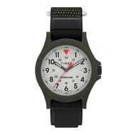 TIMEX TW4B29300 Expedition Acadia นาฬิกาข้อมือผู้ชาย สายผ้า สีเขียว หน้าปัด 40 มม.