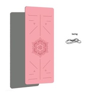 TPE Yoga mat home fitness non-slip sports mat guide line