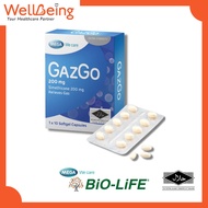 BIO-LIFE GazGo Anti-Gas Capsule Simethicone Bloating Relief Abdominal Comfort Gas Elimination 10 Cap