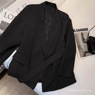 [Ginie] COD Ready Stock Free Shipping A-CDSL2025 Spring Korean Version Blazer Female Temperament Loo
