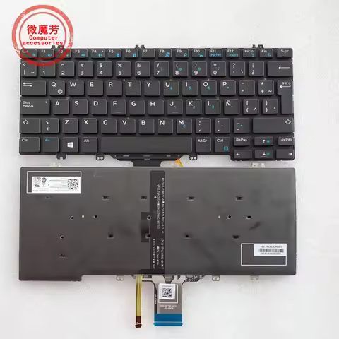 BR Laptop Keyboard for DELL E5280 E7280 E7380 E7220 Latitude 5290 7290 7380 7389 7390 5288 5289 E739