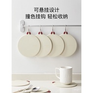 Mat Silicone Mat Household Bowl meelyhome Mat Hot Anti-Hot Mat Heat Insulation Vegetable Mat Pot Din