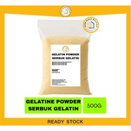 GELATINE POWDER / SERBUK GELATIN 500G - HOME BAKER Gelatin Powder