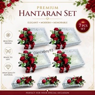 Dulang Hantaran Siap Gubah Bunga Sekali Tunang/Khawin Weeding Decoration(128,129)