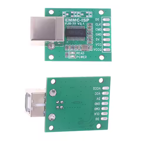 1Pc AU6438BS Mobile Phone Repair Flash Machine Unlock EMMC-ISP Flying Line Artifact Tool USB-B Type 