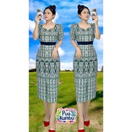 Sarawak Motif Dress style Pua Kumbu