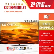 LG QNED TV 65 inch 4K Smart TV Quantum Dot NanoCell AMD Freesync Premium QNED91 65QNED91SQA | QNED81