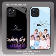 HK-17 EXO Glass KACA Casing for Infinix Smart Hot Note 50 40Pro 7 50Pro 40i 50i 30i 10 6 Infin 9 8 1
