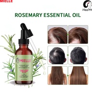 ของแท้ในสต็อก，Mielle Rosemary Mint Scalp & Hair Strengthening Oil Growth Serum 2oz 59ml，🌹