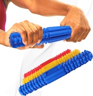 Flex Tennis Elbow Bar for Physical Tpy Grip Strength Hand Forearm Twist Exerciser for Golfer Rehab Tendonitis Pain