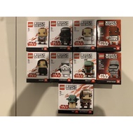 (Used)LEGO Brickheadz Star Wars - 41602, 41603, 41619 , 41620 , 41627, 41628, 41629, 41485, 41486