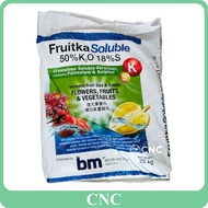 25KG Fruitka Soluble (SOP) Sulphate of Potash Potassium Baja Fertilizer Fertiliser Behn Meyer