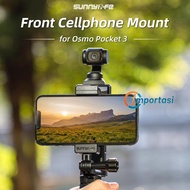 Sunnylife Front Phone Holder Mount For Dji Osmo Pocket 3 Larger View