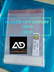 Plastik Opp 18x18 18x20 Aksesoris Niaga - Plastik Opp 18 x 18 & 18 x 20 Souvenir & Sticker