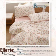 BED COVER SET + SPREI 120x200x30 Motif bunga2 baverly