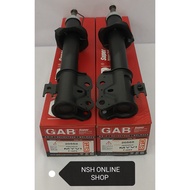 GAB Super Premium Shock Absorber Front for Perodua Myvi Old Myvi Lagi Best (Oil &amp; Gas) 1 Pair (Kancil Absorber Mounting)