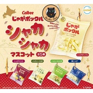 [Separate-Choose Type] Gachapon Calbee Jaga Pokkuru Shakashaka Mascot set