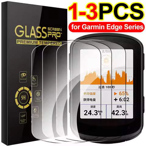 Screen Protector Tempered Glass for Garmin Edge 1040 1030 850 840 830 820 550 540 520 530 130 Explor
