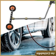 [ under Car Washer Water Broom 90 Degree Angled Wands Multifunctional 7 Nozzles Undercarriage Water 