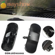 MAYSHOW 1pc/2pcs Washer Jet Nozzle, Plastic 2KD955985 Nozzle Sprinkler, Resistant Durable Water Spray Nozzle for VW Golf MK5 MK6 /Passat B6 B7 /Jetta /Tiguan/ Touran