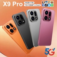 High Quality X9Pro NEW 4G/5G Smartphone 6.7-inch Memory 16GB RAM+1TB ROM Support Multiple Games